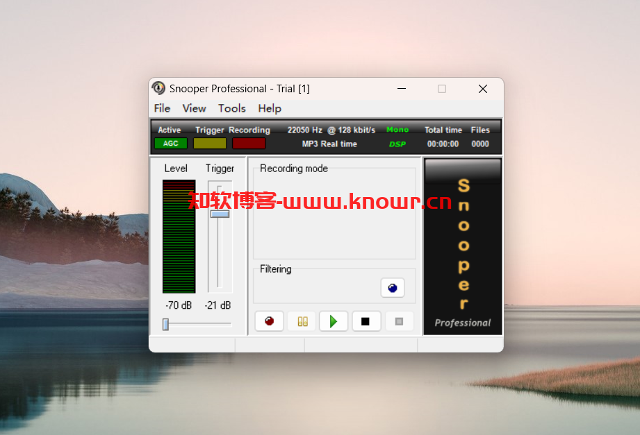 电脑录音软件 Snooper Professional v3.4.9 专业解锁版