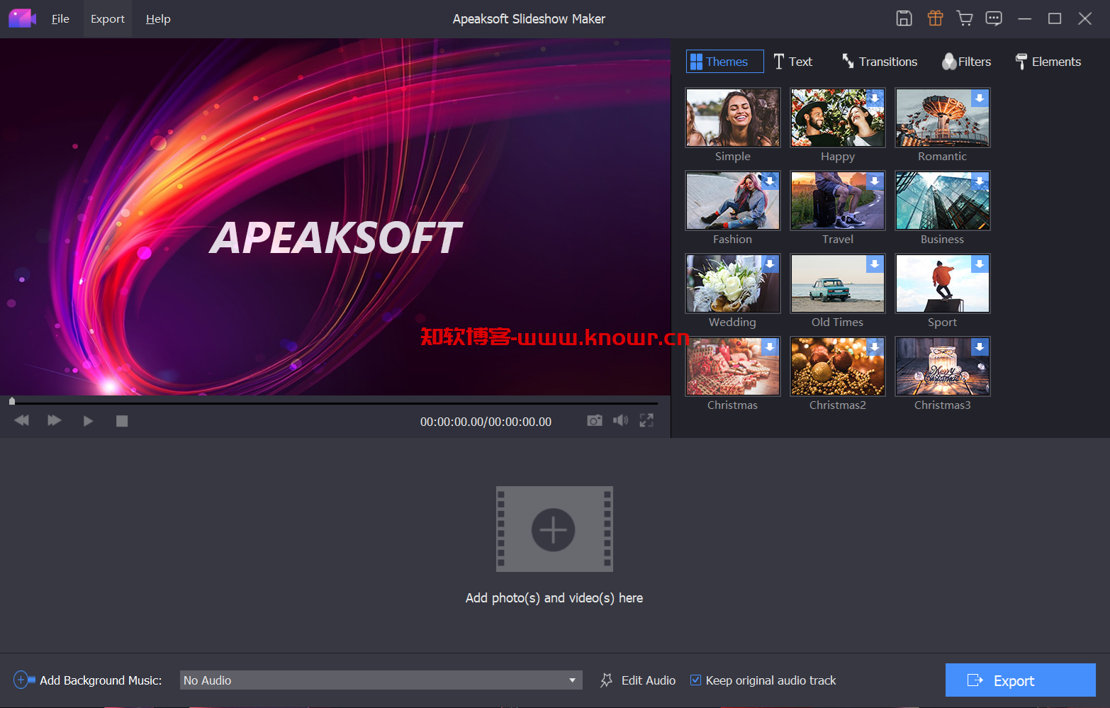 Apeaksoft Slideshow Maker 绿色版.png