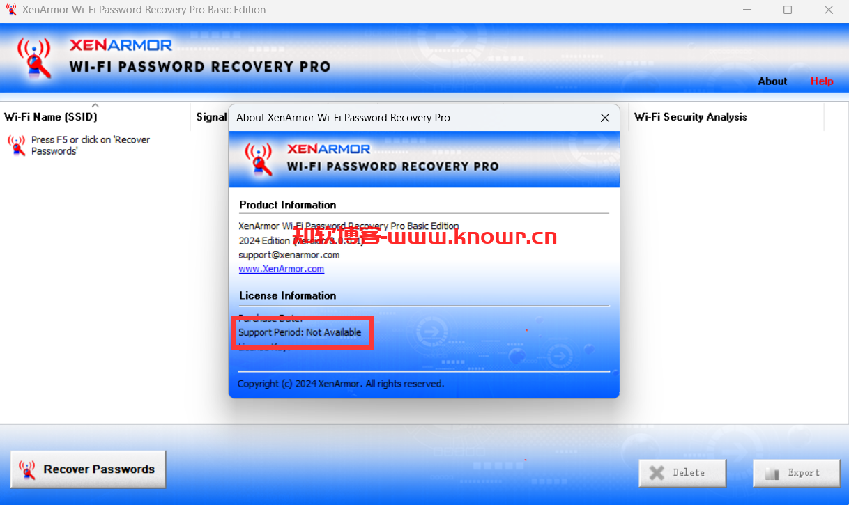 XenArmor WiFi Password Recovery Pro 破解版.png