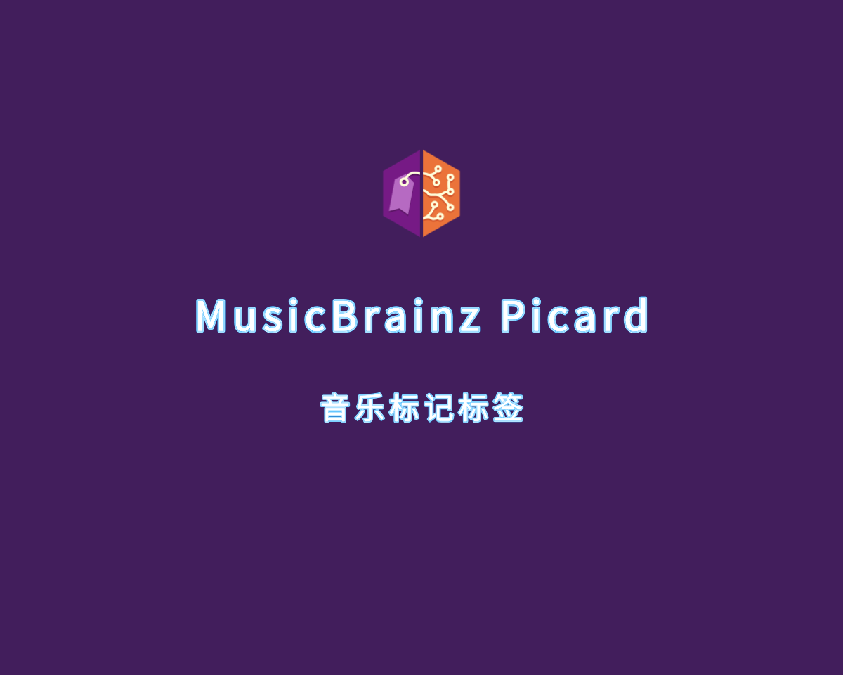 音乐标记标签 MusicBrainz Picard v2.12.0 单文件免费版