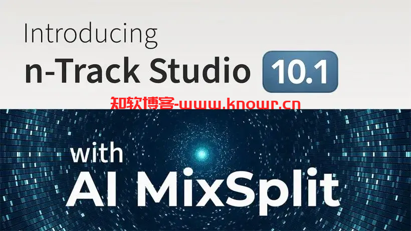 音频编辑工作站 n-Track Studio Suite v10.1.0.8705 绿色便捷版