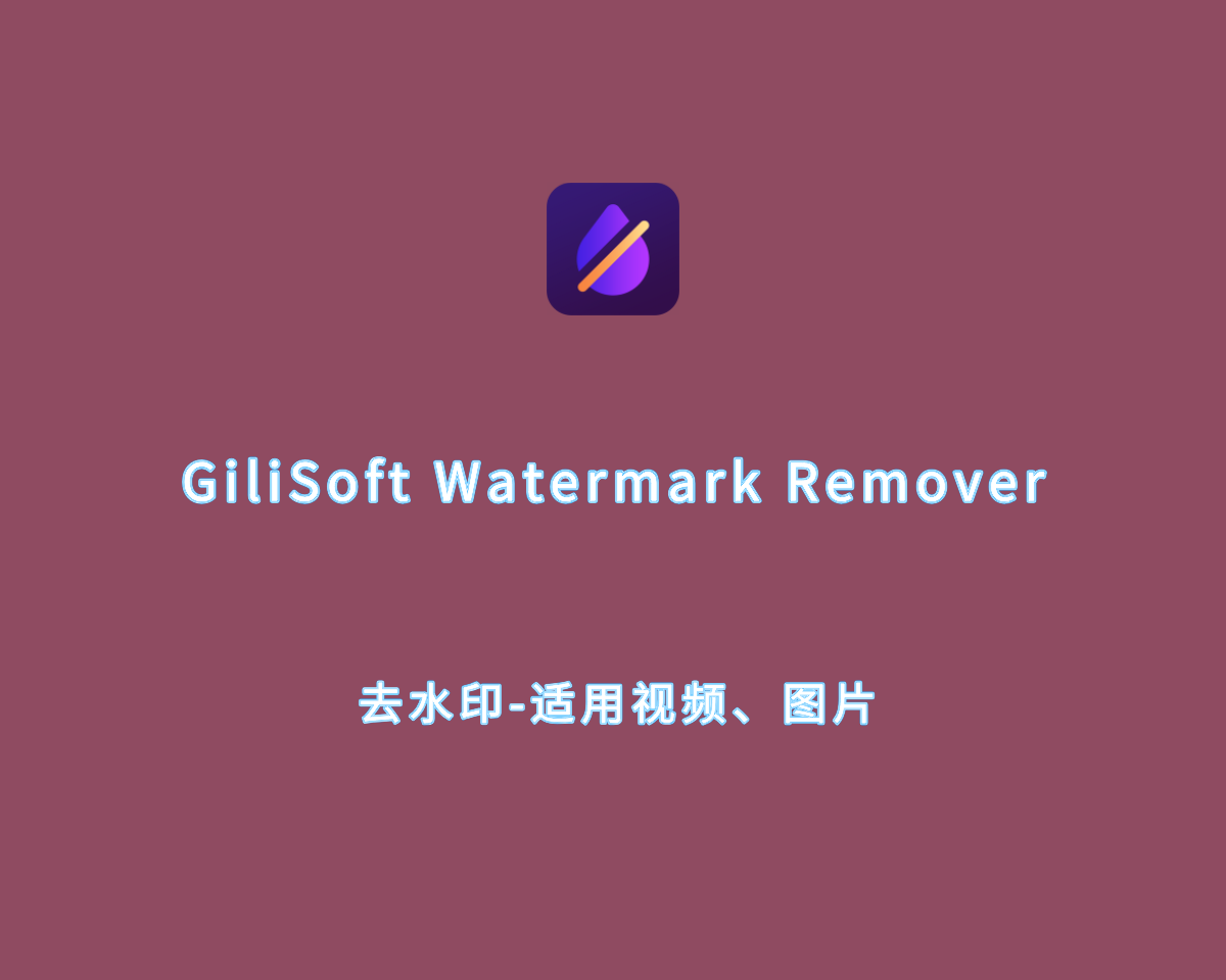 去水印工具 Gilisoft Watermark Remover v8.2.0 破解版