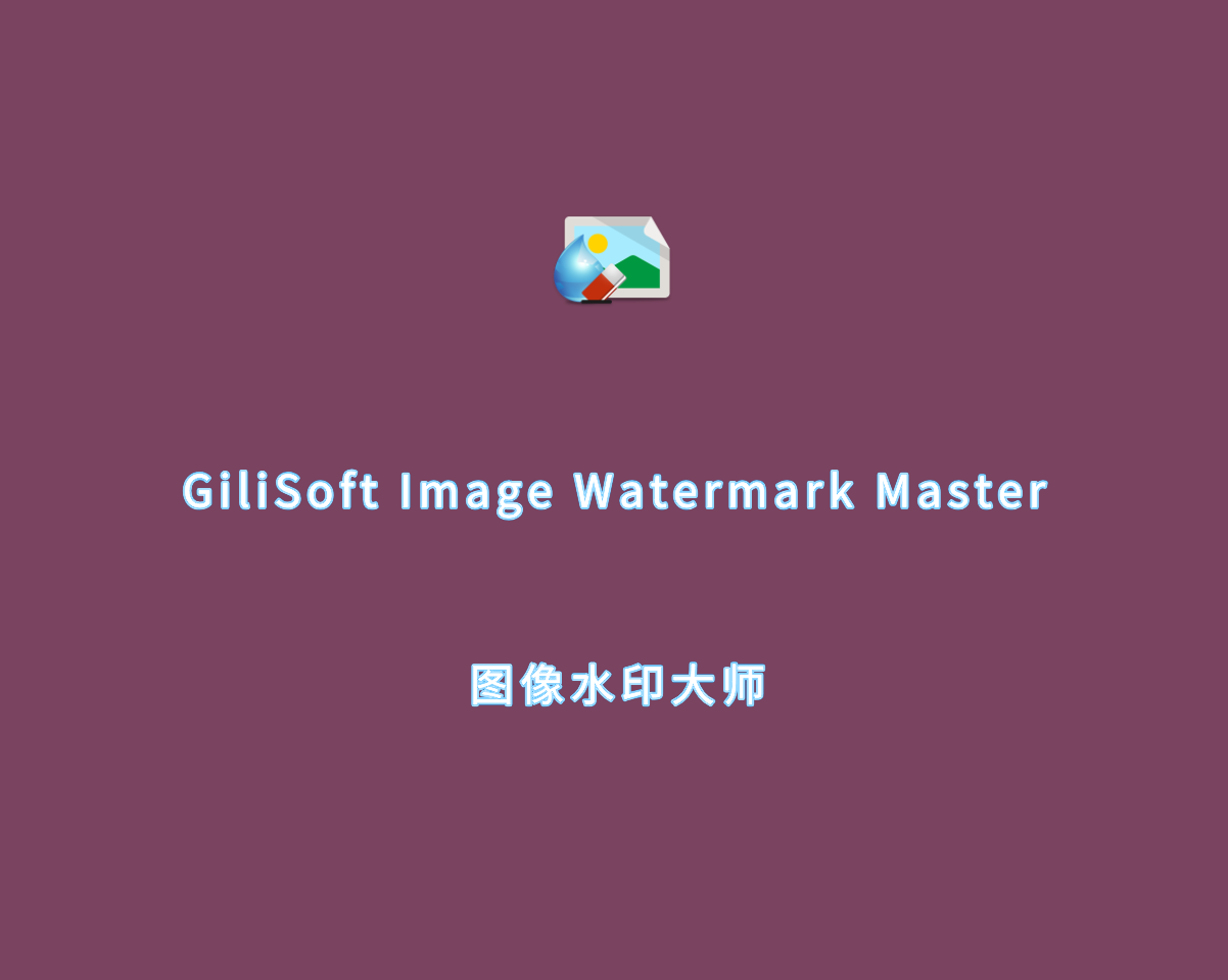 图像水印大师 GiliSoft Image Watermark Master v10.0.0 破解版