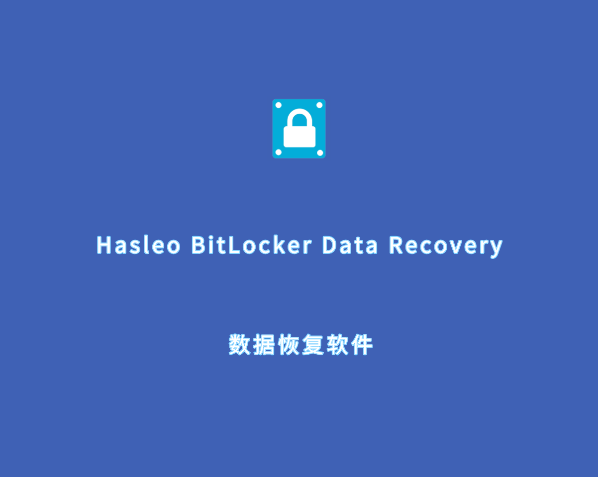 数据恢复软件 Hasleo BitLocker Data Recovery v6.2.0 专业授权版