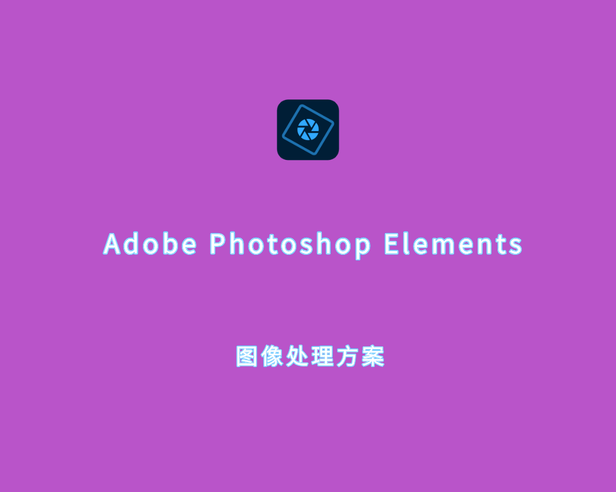 图像处理方案 Adobe Photoshop Elements 2025 v25.0.0 直装破解版